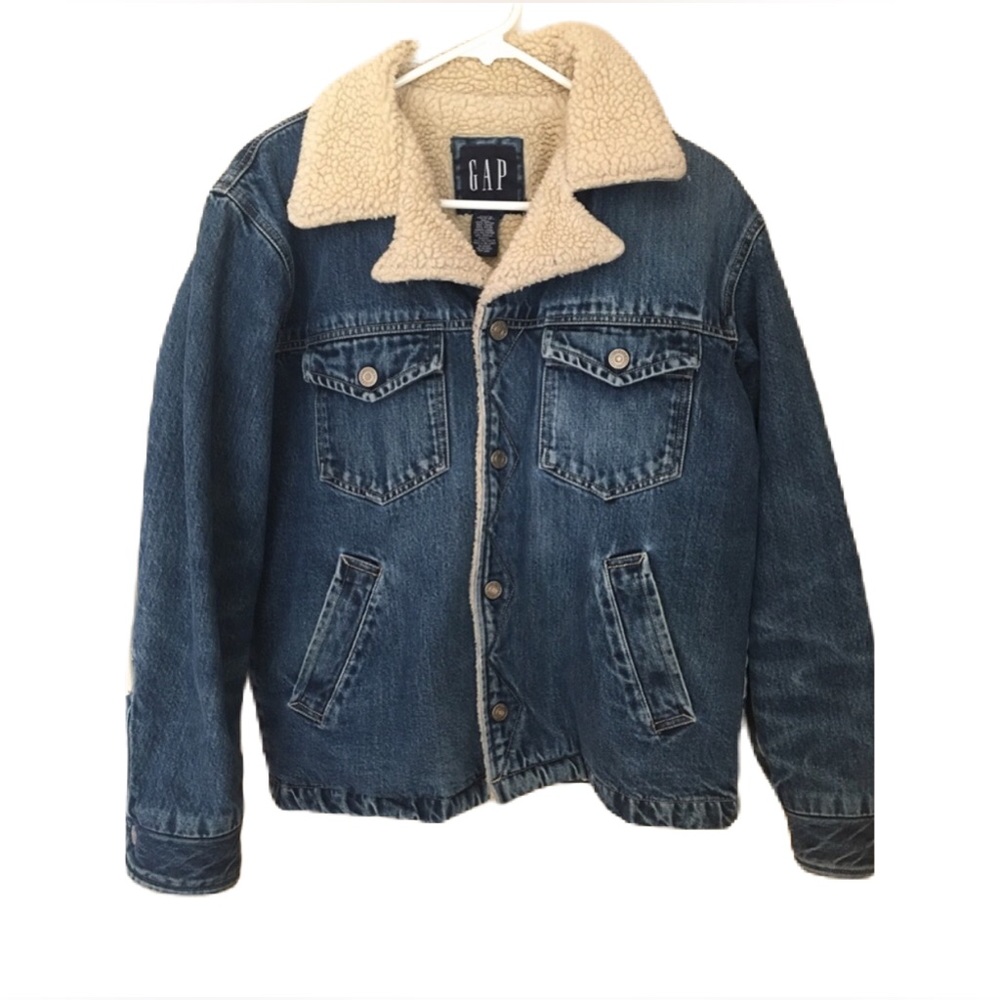 Gap Sherpa Lined Denim Jacket
